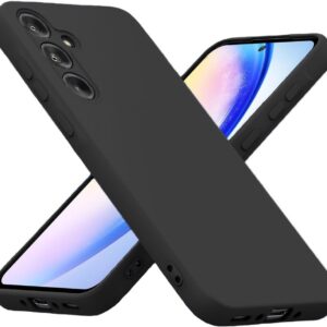 Samsung Galaxy A55 5G Θήκη Σιλικόνης Μαύρη Silicone Case Black