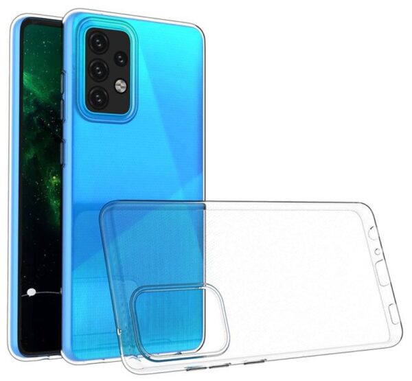 Forcell Samsung Galaxy A52 4G / A52 5G / A52s Θήκη Σιλικόνης TPU - Διάφανη