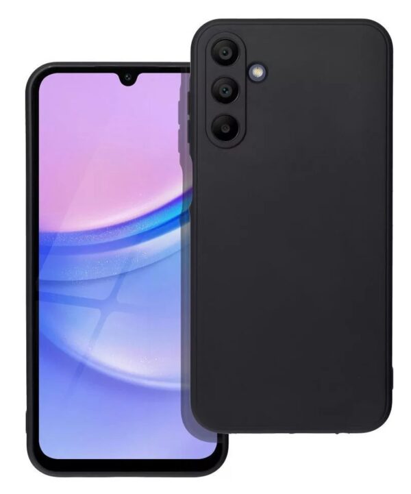 Forcell Samsung Galaxy A15 5G / A15 4G Matt Θήκη Σιλικόνης - Black Forcell Samsung Galaxy A15 5G / A15 4G Matt Θήκη Σιλικόνης - Black