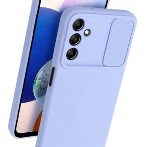 Samsung Galaxy A14 4G / A14 5G Slide Θήκη Σιλικόνης - Purple