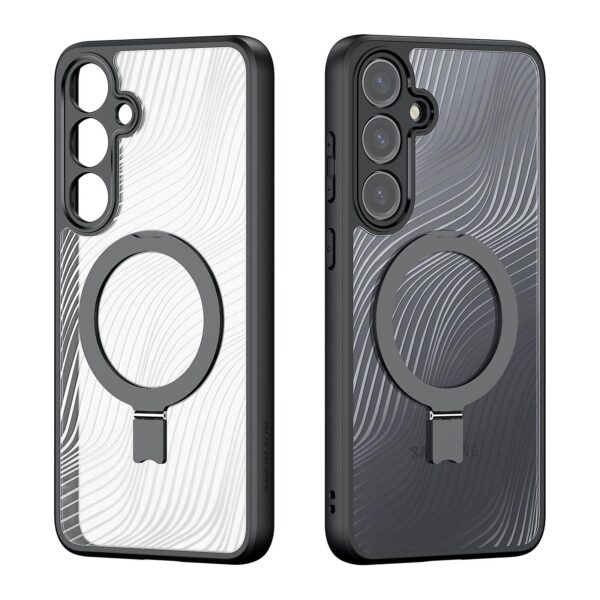 Samsung Galaxy S24 5G Θήκη Μαύρη Armored Case Compatible with MagSafe Dux Ducis Aimo Mag - Black