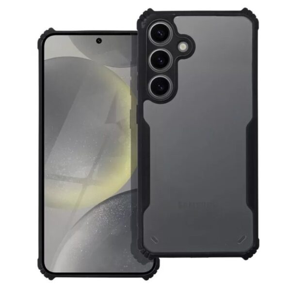 Forcell Samsung Galaxy A14 4G / A14 5G Acrylic Shockproof Θήκη με Πλαίσιο Σιλικόνης Διάφανη - Black Forcell Samsung Galaxy A14 4G / A14 5G Acrylic Shockproof Θήκη με Πλαίσιο Σιλικόνης Διάφανη - Black