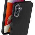 Forcell Samsung Galaxy A14 4G / A14 5G Camera Frame Θήκη Σιλικόνης - Black