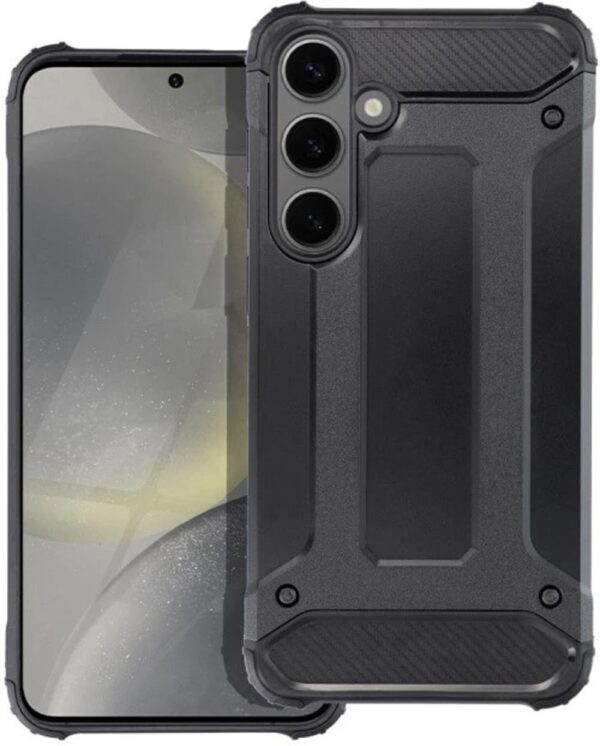 Forcell Samsung Galaxy S24 Plus 5G Hybrid Armor Θήκη Σκληρή - Black Forcell Samsung Galaxy S24 Plus 5G Hybrid Armor Θήκη Σκληρή - Black