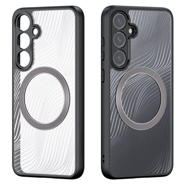 Samsung Galaxy S24 Plus 5G Θήκη Μαύρη Armored Case Compatible with MagSafe Dux Ducis Aimo Mag - Black