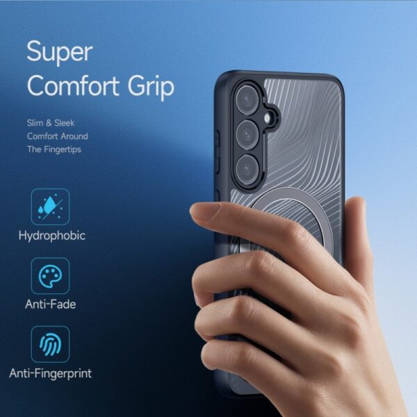 Samsung Galaxy S24 Plus 5G Θήκη Μαύρη Armored Case Compatible with MagSafe Dux Ducis Aimo Mag - Black