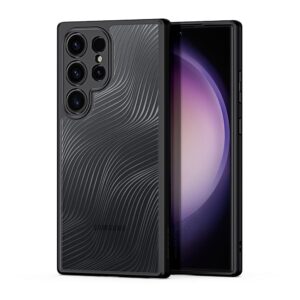 Samsung Galaxy S24 Ultra 5G Θήκη Διάφανη Dux Ducis Aimo Series Back Cover Τransparent Black