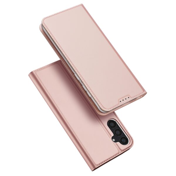 Samsung Galaxy S24 5G Θήκη Βιβλίο Ροζ Χρυσό Dux Ducis Skin Pro Series Book Cover Rose Gold
