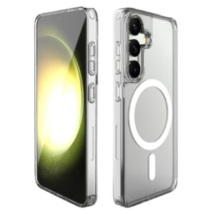 Samsung Galaxy S24 5G Θήκη Διάφανη Electro Mag Cover Clear Shockproof Transparent