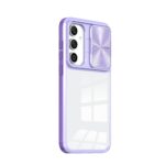 Samsung Galaxy A55 5G Θήκη Διάφανη Μωβ Sliding Camshield Phone Case Purple
