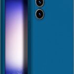 Samsung Galaxy S24 5G Θήκη Σιλικόνης Μπλε Matt TPU Silicone Case Blue