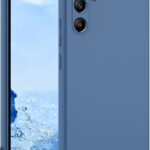 Samsung Galaxy A55 5G Θήκη Σιλικόνης Μπλε Matt TPU Silicone Case Blue