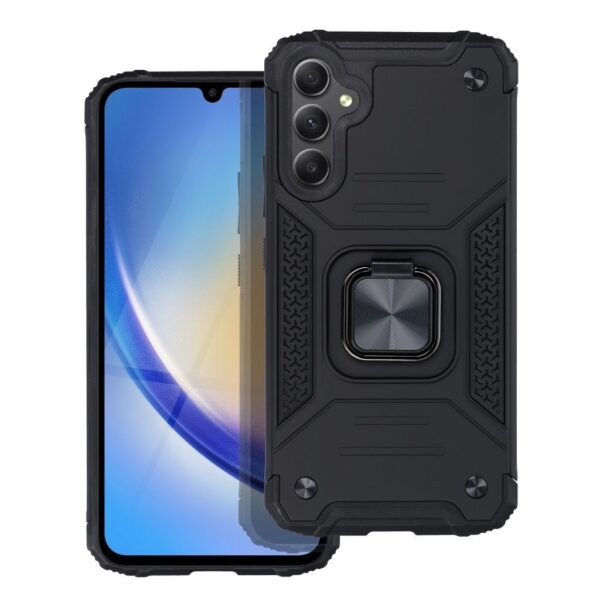 Samsung Galaxy A55 5G Θήκη Μαύρη Με Σταντ Nitro Case Black
