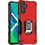 Samsung Galaxy A25 5G Σκληρή Θήκη Κόκκινη Non-slip Shockproof Armor With Ring Phone Case Red