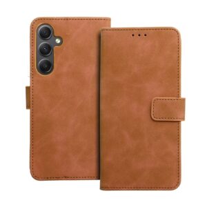 Samsung Galaxy A35 5G Θήκη Βιβλίο Καφέ Tender Book Case Brown