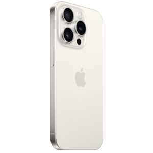Apple iPhone 15 Pro 5G (8GB/128GB) White Titanium refurbish grade A με μπαταρια ανω του 90%