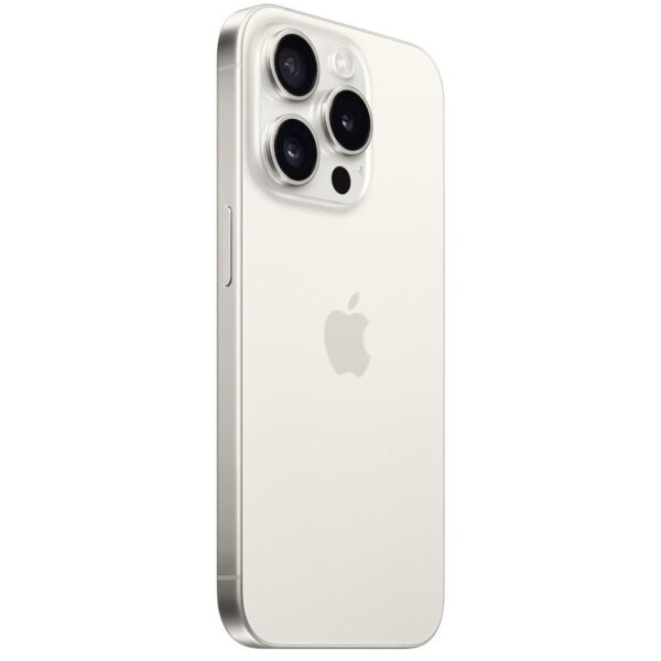 Apple iPhone 15 Pro 5G (8GB/128GB) White Titanium refurbish grade A με μπαταρια ανω του 90%