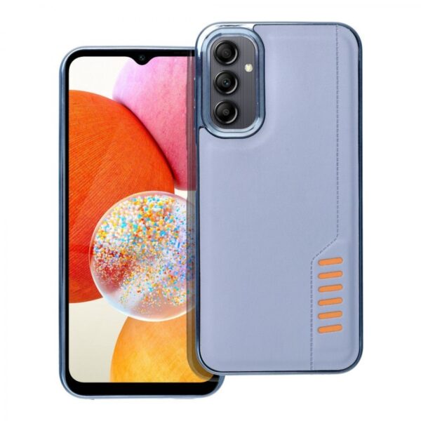 Samsung Galaxy A14 4G / A14 5G Θήκη Σιλικόνης Μπλε Milano Silicone Case with Camera Frame Blue