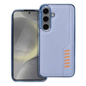 Samsung Galaxy S24 5G Θήκη Σιλικόνης Μπλε Milano Silicone Case with Camera Frame Blue