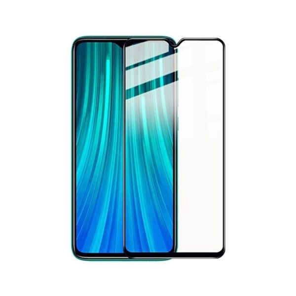 Xiaomi Redmi Note 8 / Note 8 2021 Προστατευτικό Τζαμάκι Μαύρο 5D Full Glue Full Face Tempered Glass Black