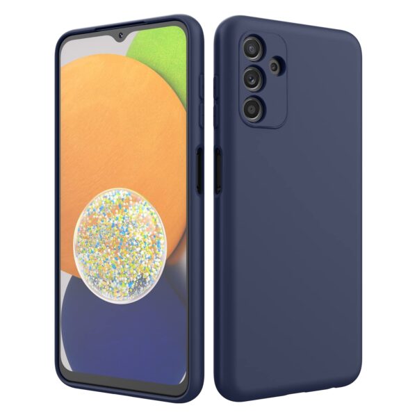 Samsung Galaxy A13 5G / A04s Θήκη Σιλικόνης Μπλε Soft Silicone Case Blue