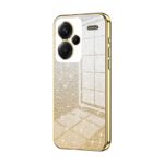 Xiaomi Redmi Note 13 Pro Plus 5G Θήκη Σιλικόνης Χρυσό Gradient Glitter Powder Electroplated Phone Case Gold