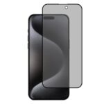 iPhone 16 Pro / iPhone 17 Προστασία Οθόνης Φιμέ Wozinsky Privacy Full Face Tempered Glass