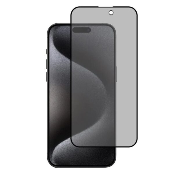 iPhone 16 Pro / iPhone 17 Προστασία Οθόνης Φιμέ Wozinsky Privacy Full Face Tempered Glass