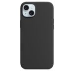 Forcell iPhone 15 Plus Soft Touch Θήκη Σιλικόνης - Black