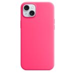 Forcell iPhone 15 Plus Soft Touch Θήκη Σιλικόνης - Fuchsia