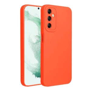 Forcell Samsung Galaxy S23 FE 5G Soft Touch Θήκη Σιλικόνης - Orange