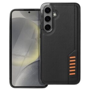 Forcell Samsung Galaxy S24 5G Σκούρο Milano Θήκη Σιλικόνης - Black