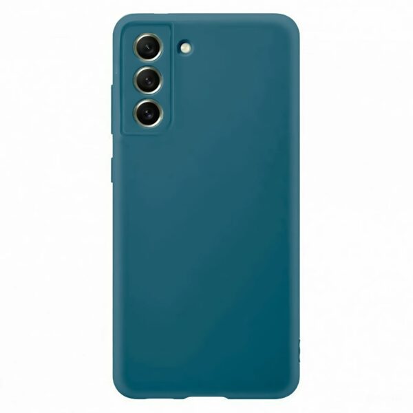 Forcell Samsung Galaxy S21 Plus 5G Soft Touch Θήκη Σιλικόνης - Petrol