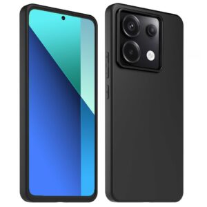 Forcell Xiaomi Redmi Note 13 4G Soft Touch Θήκη Σιλικόνης - Black