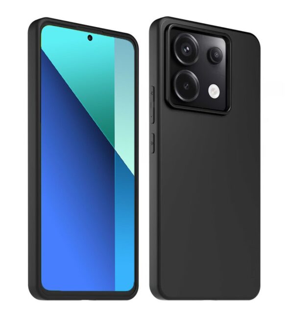 Forcell Xiaomi Redmi Note 13 4G Soft Touch Θήκη Σιλικόνης - Black Forcell Xiaomi Redmi Note 13 4G Soft Touch Θήκη Σιλικόνης - Black