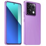 Forcell Xiaomi Redmi Note 13 4G Soft Touch Θήκη Σιλικόνης - Purple