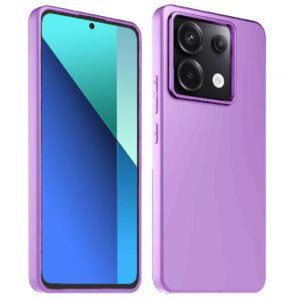 Forcell Xiaomi Redmi Note 13 4G Soft Touch Θήκη Σιλικόνης - Purple