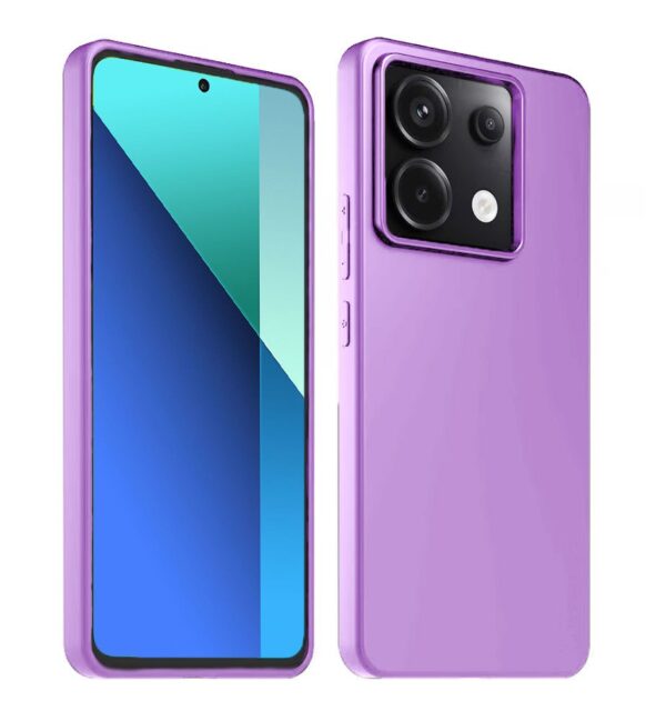 Forcell Xiaomi Redmi Note 13 4G Soft Touch Θήκη Σιλικόνης - Purple Forcell Xiaomi Redmi Note 13 4G Soft Touch Θήκη Σιλικόνης - Purple