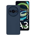 Forcell Xiaomi Redmi A3 Soft Touch Θήκη Σιλικόνης - Dark Blue