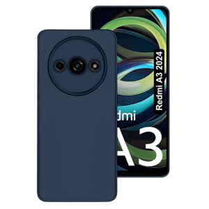 Forcell Xiaomi Redmi A3 Soft Touch Θήκη Σιλικόνης - Dark Blue