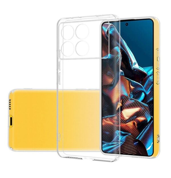 Forcell Xiaomi Poco X6 Pro 5G Θήκη Σιλικόνης TPU 1.5mm - Διάφανη
