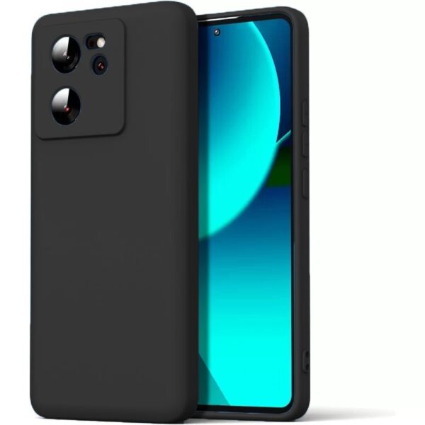 Forcell Xiaomi 13T / 13T Pro Soft Touch Θήκη Σιλικόνης - Black