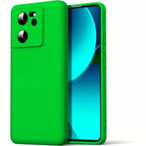 Forcell Xiaomi 13T / 13T Pro Soft Touch Θήκη Σιλικόνης - Light Green