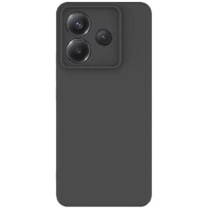 Forcell Xiaomi Redmi 13 4G Soft Touch Θήκη Σιλικόνης - Black