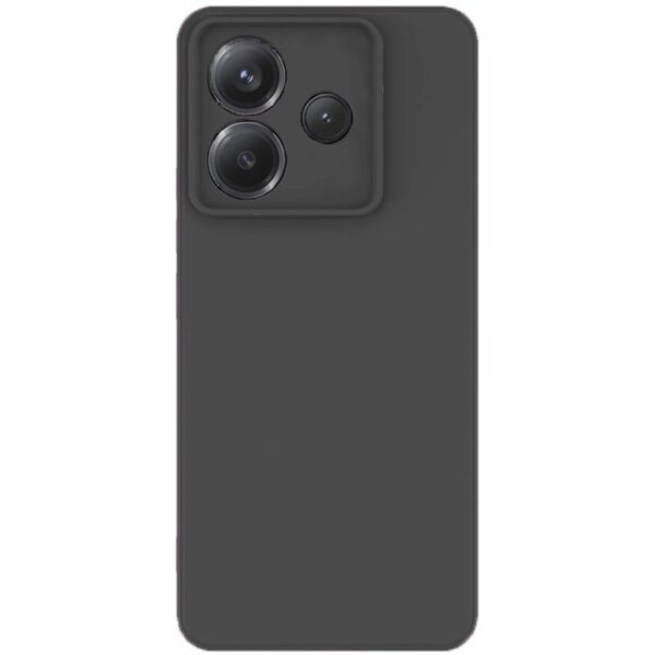 Forcell Xiaomi Redmi 13 4G Soft Touch Θήκη Σιλικόνης - Black