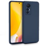 Forcell Xiaomi 12 / 12X Soft Touch Θήκη Σιλικόνης - Navy