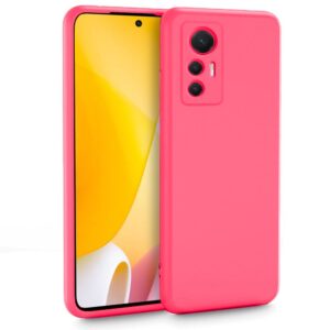 Forcell Xiaomi 12 / 12X Soft Touch Θήκη Σιλικόνης - Fuchsia