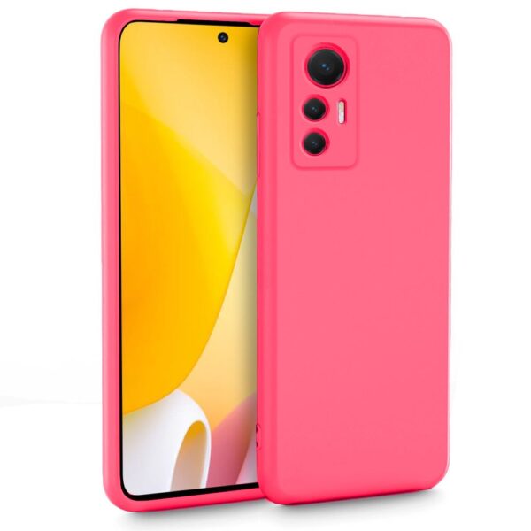 Forcell Xiaomi 12 / 12X Soft Touch Θήκη Σιλικόνης - Fuchsia