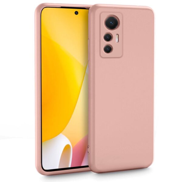 Forcell Xiaomi 12 / 12X Soft Touch Θήκη Σιλικόνης - Light Pink