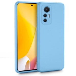 Forcell Xiaomi 12 / 12X Soft Touch Θήκη Σιλικόνης - Blue